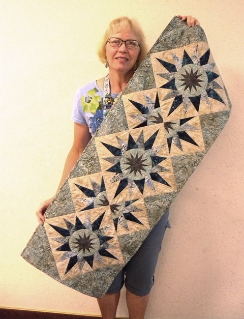 Jan Westerman - Cactus Flower Table Runner